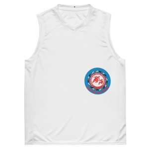 Recycled unisex basketball jersey